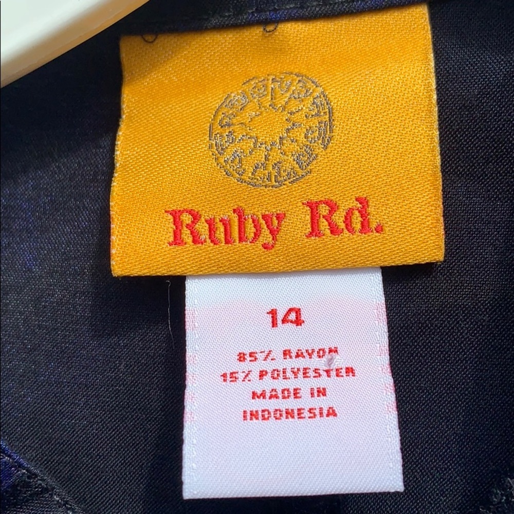 Ruby Rd. Top/blazer, Size 14 - Picture 2 of 6